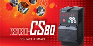 三菱變頻器FREQROL-CS80系列-凝縮多樣化功能,小型智能變頻器